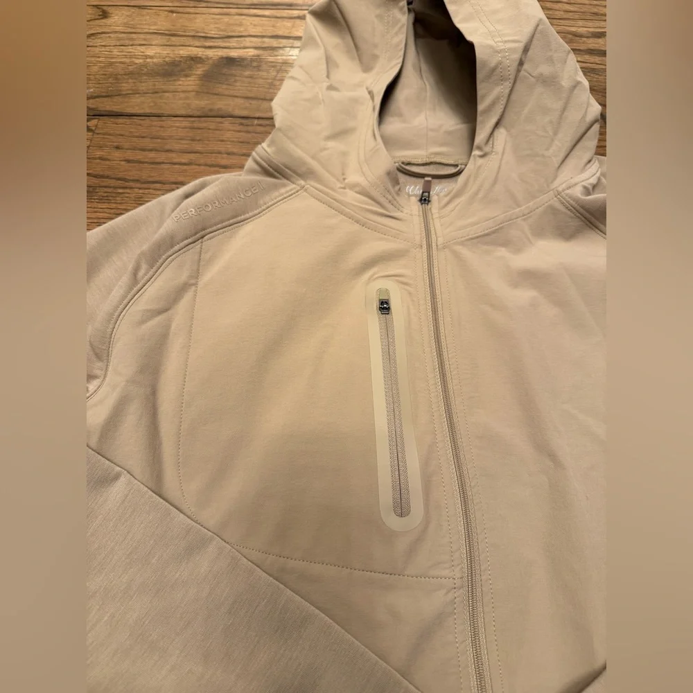 Walter Hagen Men's Performance 11 Full Zip Hooded Golf Jacket, NWT